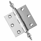 Door Hinge 3 x 3 Solid Brass – Polished Chrome (US26)