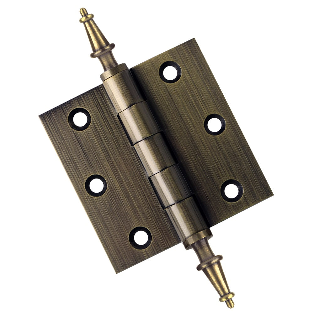 Door Hinge 3 x 3 Solid Brass – Antique Brass (US5)