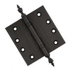 Door Hinge 4 x 4 Inch Solid Brass Ball Bearing – Oil Rubbed Bronze (US10B)