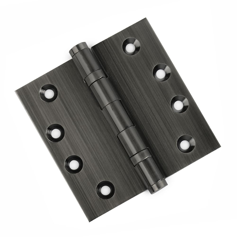 Door Hinge 4 x 4 Inch Solid Brass Ball Bearing – Pewter (US17A)