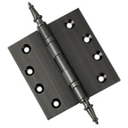 Door Hinge 4 x 4 Inch Solid Brass Ball Bearing – Pewter (US17A)
