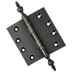 Door Hinge 4 x 4 Inch Solid Brass Ball Bearing – Pewter (US17A)