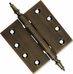 Door Hinge 4 x 4 Inch Solid Brass Ball Bearing – Antique Brass (US5)