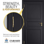 Door Hinge 5 x 5 Inch Solid Brass Ball Bearing – Polished Brass (US3)
