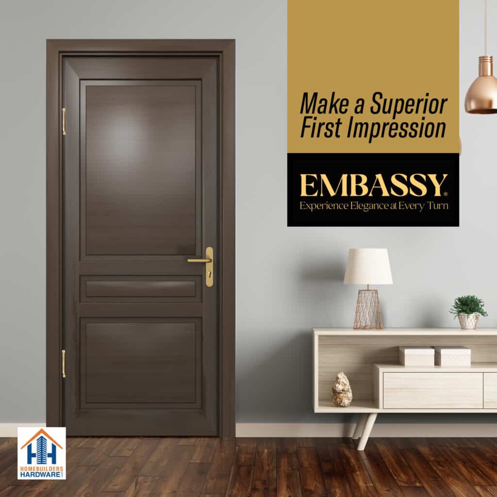 Door Hinge 4 x 4 Inch Solid Polished Brass Ball Bearing (US3)