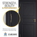 Door Hinge 3.5 x 3.5 Inch Solid Brass Ball Bearing – Antique Brass (US5)